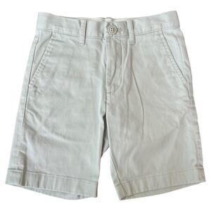 Crewcuts Boys Chino Shorts in Stone Front & Back Pockets Adjustable Waist